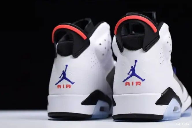 1st Kicks Shoes 6 Air Grey Jordan Flint CI3125-100 0503